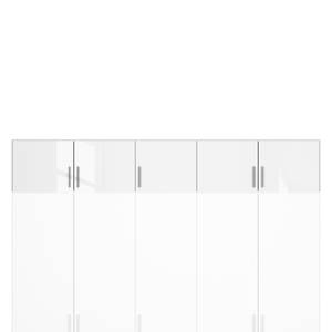 Rehausse pour armoire KiYDOO Blanc brillant / Blanc alpin - Largeur : 226 cm