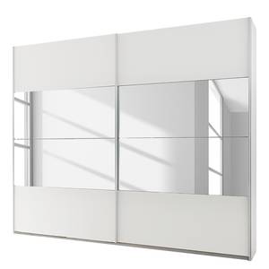 Armoire à portes coulissantes Quadra Blanc alpin - 181 x 230 cm