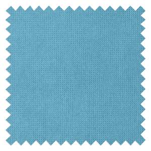 Méridienne Cebu Tissu - Bleu clair - Accoudoir monté à gauche (vu de face)