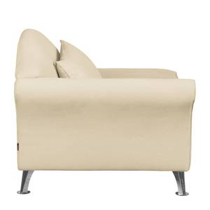 Longchair Kendale III geweven stof - Beige - Armleuning vooraanzicht links