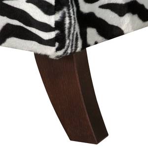 Longchair Maidford microvezel zebra print