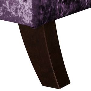 Longchair Maidford fluweel Aubergine