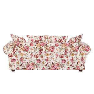 Sofa Colmar (3-Sitzer) Stoff Blume Beige