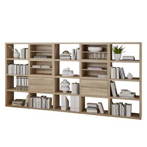 Open kast Concept IV Eikenhouten look