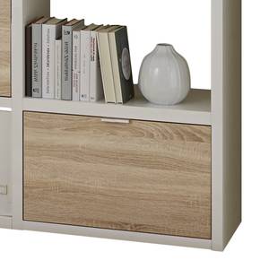 Etagère Concept VII Blanc crème / Chêne naturel