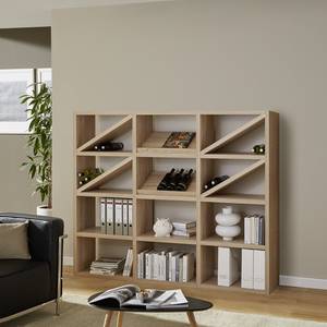 Libreria Concept X Effetto quercia