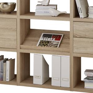 Open kast Concept XI Eikenhouten look