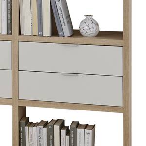 Open kast Concept XI Eikenhouten look/wit