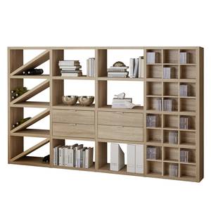 Open kast Concept XII Eikenhouten look