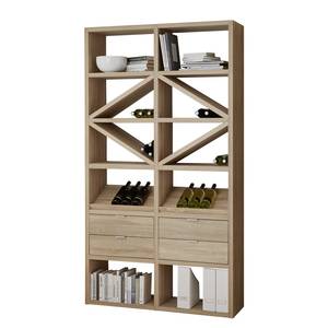 Open kast Concept XIII Eikenhouten look