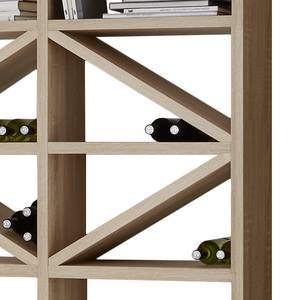 Open kast Concept XIII Eikenhouten look/wit