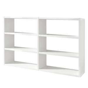 Libreria Empire Bianco lucido - 185 x 112 cm