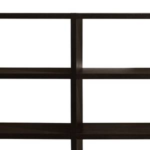 Libreria Empire Effetto quercia nero marrone - 185 x 112 cm
