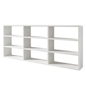 Libreria Empire Color bianco crema - 276 x 112 cm