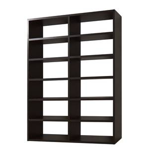 Libreria Empire Effetto quercia nero marrone - 185 x 221 cm