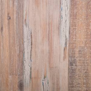 Scaffale Doral Parzialmente in legno massello di acacia Bianco/Marrone