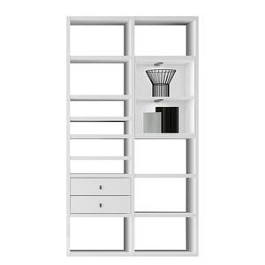 Kast Emporior II wit - Crèmewit - Met verlichting