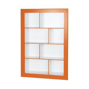 Regal Frame I Orange/Weiß