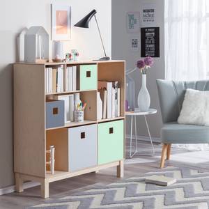 Etagère Karlotta V (avec 4 boîtes) Multicolore