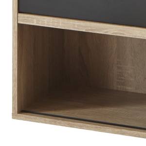 Kast Lineas II Eikenhouten look/zwart