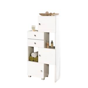 Etagère Montreal 4 rangements - Blanc brillant