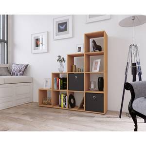 Open kast Napoli Bruin - Plaatmateriaal - 143 x 139 x 29 cm