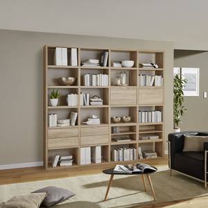 Open kast Concept I Eikenhouten look