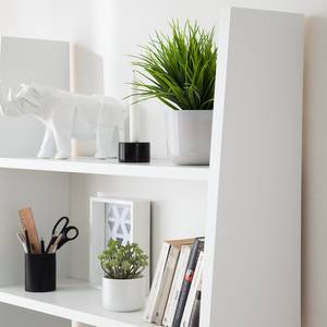 Combinaison bureau étagère Verno Blanc mat - Blanc mat