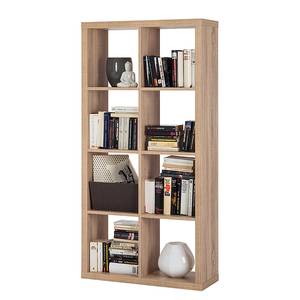 Open kast Shelfy licht eikenhoutkleurig