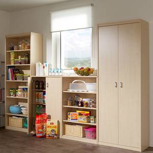 Open kast Soft Plus I esdoornhoutkleurig - vakken: 4 - 110cm