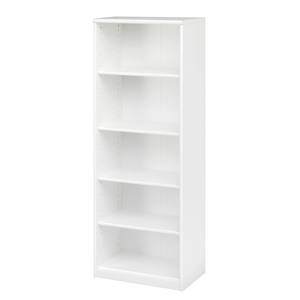 Open kast Soft Plus I crèmewit - vakken: 5 - 148cm