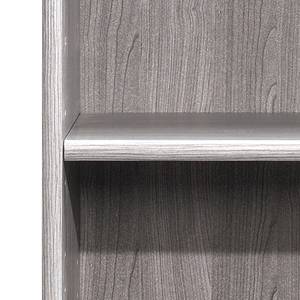 Open kast Soft Plus I zilver eikenhoutimitatie - vakken: 4 - 110cm