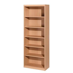 Open kast Soft Plus II beukenhoutkleurig - vakken: 6 - 194cm