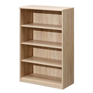 Open kast Soft Plus II eikenhoutimitatie - vakken: 4 - 110cm