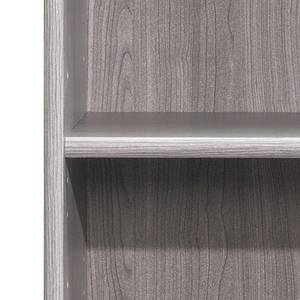 Scaffale Soft Plus II Effetto quercia grigio argento - Scomparti: 3 - Altezza: 84 cm