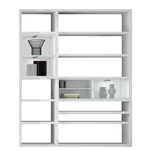 Kast Emporior II.B wit - Hoogglans wit/wit - Met verlichting