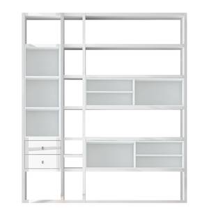 Etagère Emporior III Blanc - Blanc brillant / Blanc - Sans éclairage