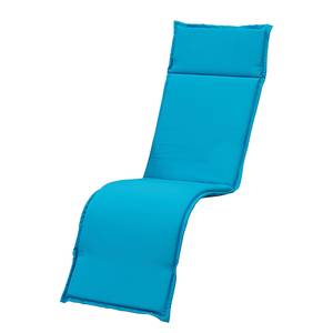 Kussen voor tuinligstoelen Esdo I geweven stof - Aquablauw