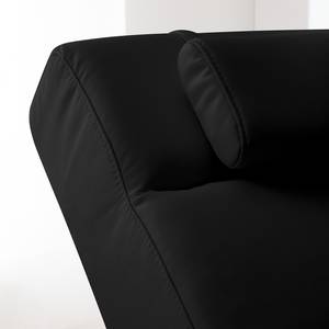 Chaise longue de relaxation Califfo Cuir synthétique noir