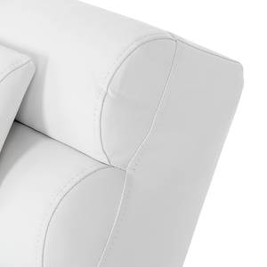 Chaise de relaxation Mérida Cuir synthétique blanc