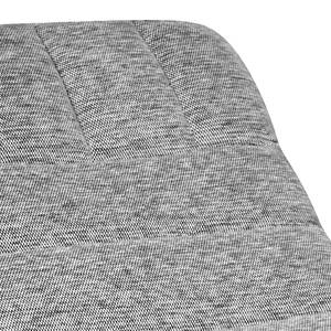 Chaise longue de relaxation Vascan I Imitation cuir / Tissu structuré - Gris clair