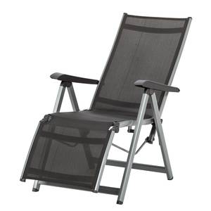 Relaxfauteuil Basic Plus zilverkleurig/antracietkleurig