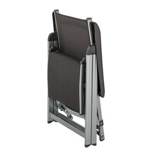 Relaxfauteuil Basic Plus zilverkleurig/antracietkleurig