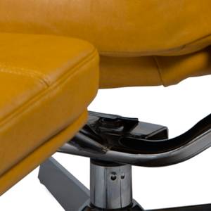 Fauteuil de relaxation Benson Cuir synthétique moutarde