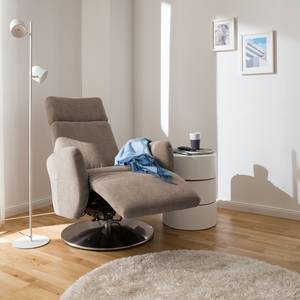 Fauteuil de relaxation Biar Tissu structuré - Beige chaud