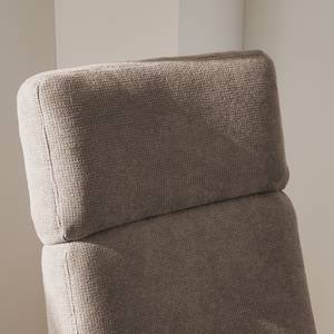 Fauteuil de relaxation Biar Tissu structuré - Beige chaud