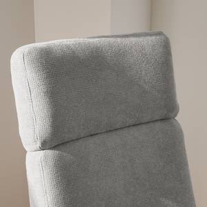 Fauteuil de relaxation Biar Tissu structuré - Granit