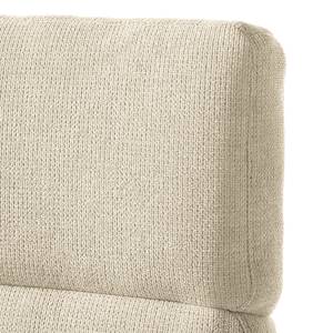 Fauteuil de relaxation Biar Tissu structuré - Beige clair