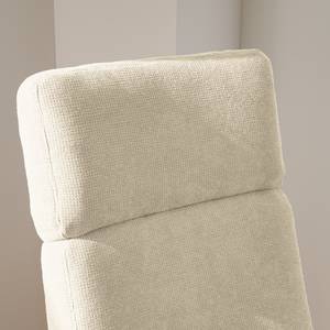 Fauteuil de relaxation Biar Tissu structuré - Beige clair