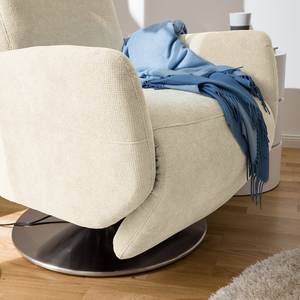 Fauteuil de relaxation Biar Tissu structuré - Beige clair